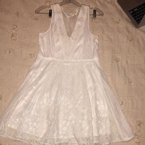 BCBG White Dress